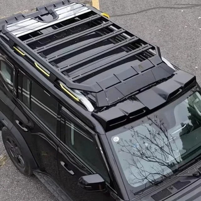 High Quality Aluminum Alloy Explorer Roof Luggage Cargo Carrier Platform Rack for Jetour T2 Accessories